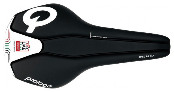 Prologo Nago R4 Rails Team Uae Tirox Saddle Black / White