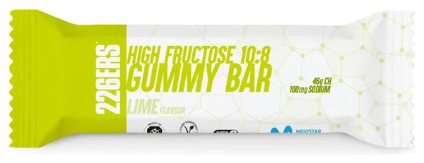 Chicle energético 226ers de lima con alto contenido en fructosa - 60 g