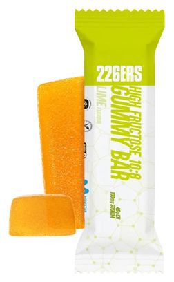 Chicle energético 226ers de lima con alto contenido en fructosa - 60 g