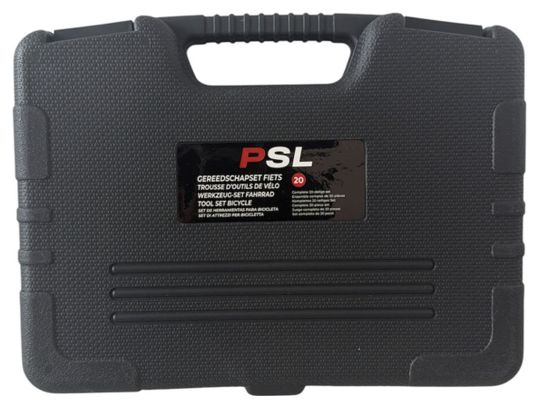 Trousse à outils pour vélo Kit de réparation 20 pièces Mallette