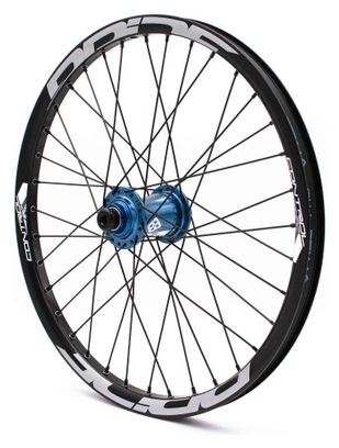 Paire de Roues Pride Control Cruiser 36H Moyeu Bleu Disque