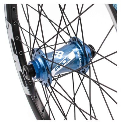 Paire de Roues Pride Control Cruiser 36H Moyeu Bleu Disque