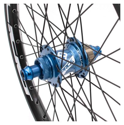 Paire de Roues Pride Control Cruiser 36H Moyeu Bleu Disque