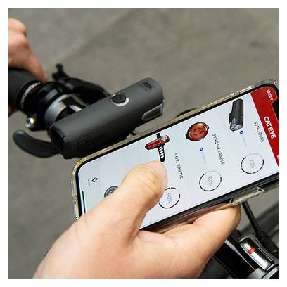 Éclairage Avant Cateye Sync Core 500 Noir