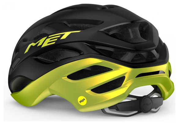 Casque MET Estro Mips Noir Jaune