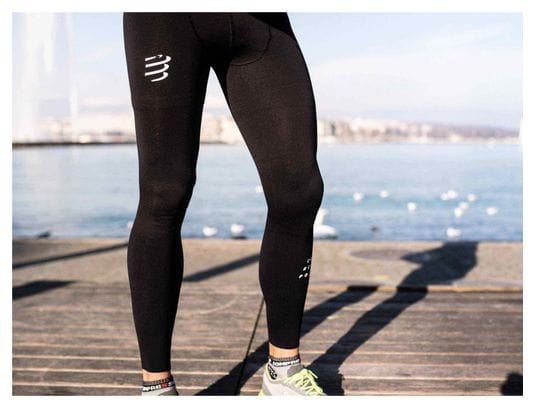 Compressport Run Under Control Long Tights Black