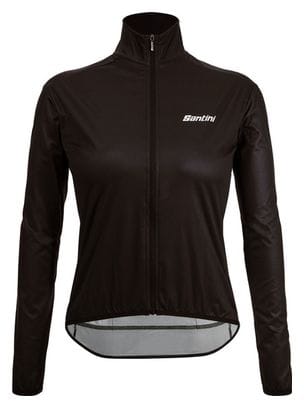 Santini Nebula Women's Windbreaker Jacket Black