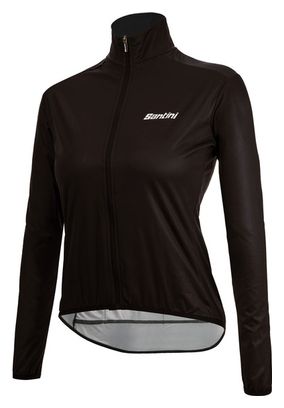 Santini Nebula Women's Windbreaker Jacket Black