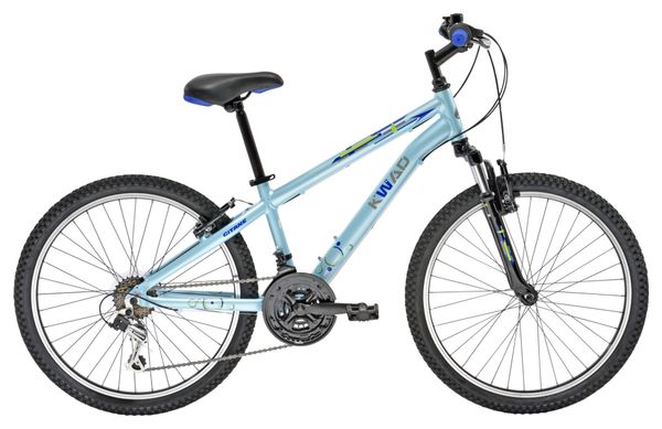 VTT Enfant GITANE KWAD 24 3x6 Vitesses Bleu Vert 