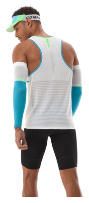 Canotta Compressport Pro Racing Bianca Uomo