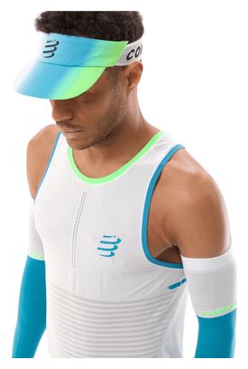 Canotta Compressport Pro Racing Bianca Uomo