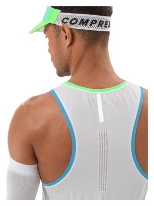 Canotta Compressport Pro Racing Bianca Uomo