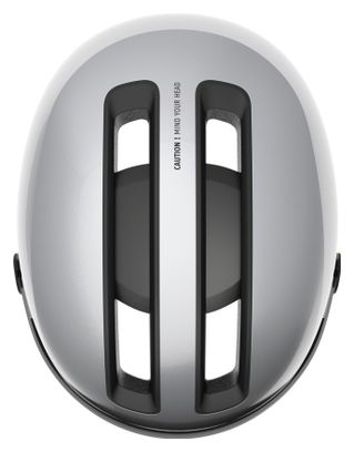Abus HUD-Y Ace Helm Gleam Silver