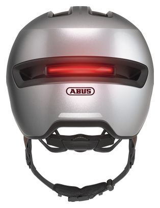 Abus HUD-Y Ace Helm Gleam Silver