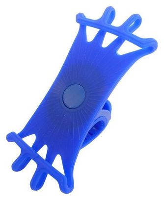 EDGE Etui téléphone Ez Fit - 360° - Silicone Bleu