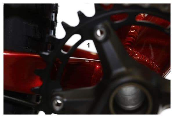 Ausstellungsfahrrad - halbstarres Mountainbike Sunn Exact S1 Shimano Deore SLX 12V 29'' Rot 2023