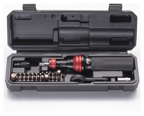 Tournevis dynamométrique 1–8 Nm – Jeu de 28 pièces 1/4″