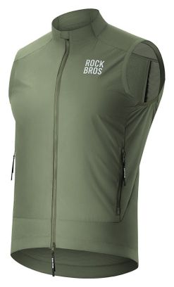 Fietsvest winddicht groen ROCKBROS