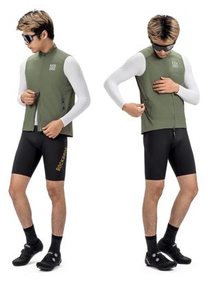 Fietsvest winddicht groen ROCKBROS