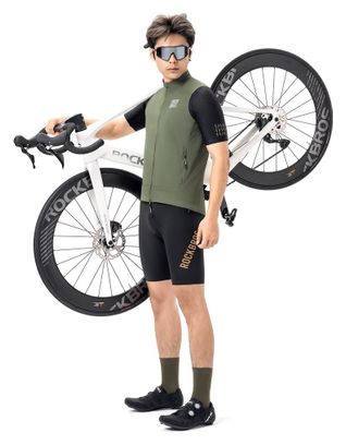 Fietsvest winddicht groen ROCKBROS