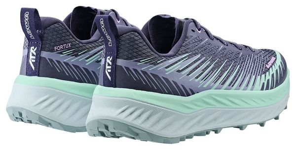 Lowa Fortux Purple/Green Women's Trail Shoes