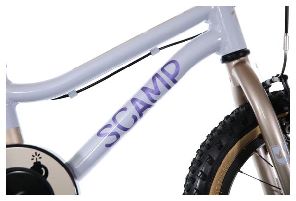 Bambini Scamp SmallFox Single Speed 14'' Beige Violet MTB
