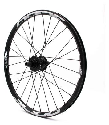 Paire de Roues Pride Control V1 Expert Disc 28H Moyeu Noir