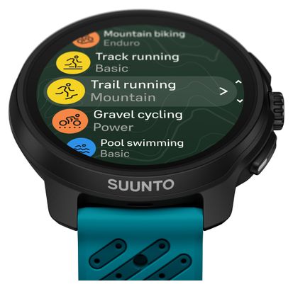 Montre GPS Suunto Race 2 Wave Bleu