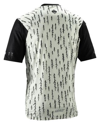 Maillot Manches Courtes Leatt Trail 3.0 Blanc Homme