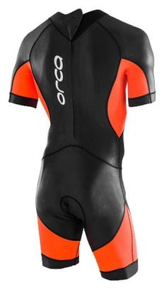Orca OpenWater Core SwimSkin Neoprene Wetsuit Black / Orange