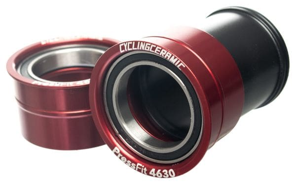 CyclingCeramic Innenlager BB Right Pressfit 46-30 Rot
