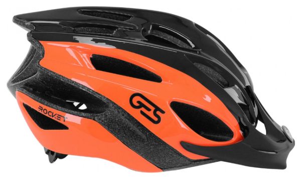 Casque vtt orange et noir sale