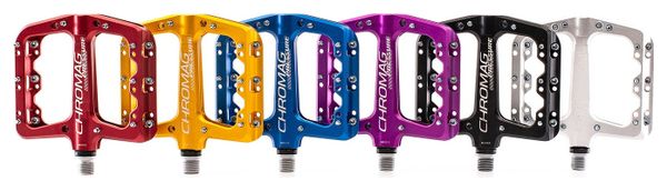 Coppia di pedali Chromag Pressure Silver