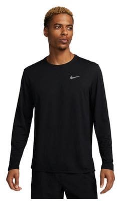 Nike Dri-Fit UV Miler Long Sleeve Jersey Black
