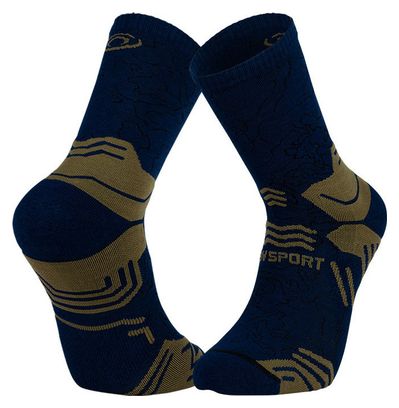 Bv Sport Trek GR Haute Lyocell Blue / Khaki socks