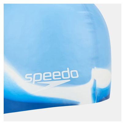 Speedo Multicolor Swim Cap Blue