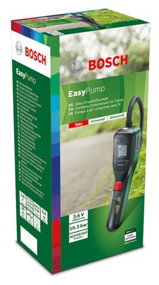 Producto Reacondicionado - Bomba de Aire Comprimido Inalámbrica Bosch EasyPump (Máx. 150 psi / 10,3 bar)
