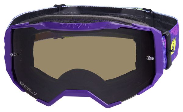 O'Neal B-22 Paint Helmet, Violet/Neon Yellow