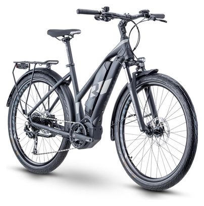 Raymon TourRay E 3.0 Lady Electric Trekking Bike Shimano Altus/Deore 9S 500  Wh 27.5'' Black Grey Matt 2023 | Alltricks.com
