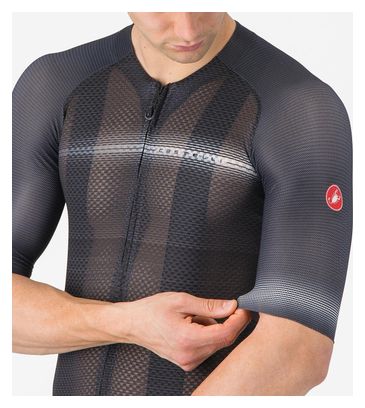 Maillot à manches Courtes Climber's A/C Homme Noir Gris