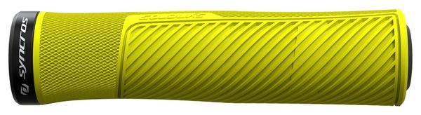 Coppia di manopole Syncros Grips XC Lock-On Giallo