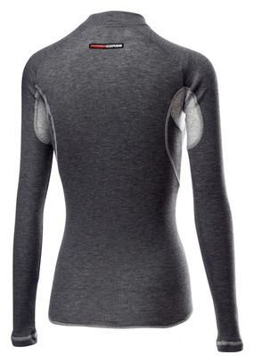Castelli Women&#39;s Long Sleeve Jersey FLANDERS 2 WARM Gray