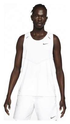 Camiseta sin mangas Nike Dri-Fit Rise 365 blanco