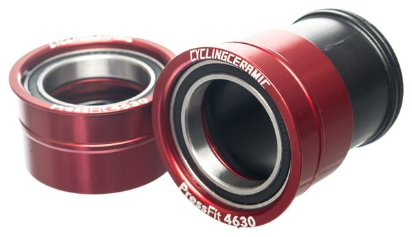 Boitier de Pédalier CyclingCeramic Pressfit 30-30 Rouge