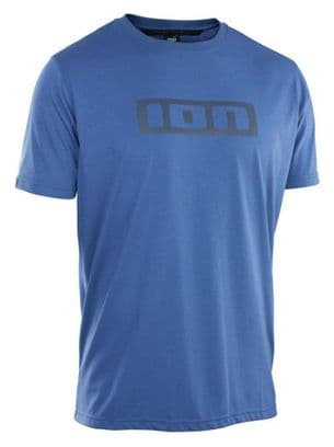 ION Bike Logo SS DR Blauw T-Shirt
