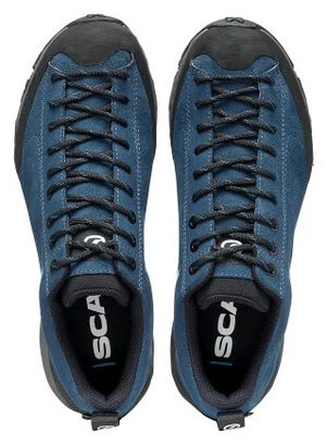Scarpa Mojito Trail Gore-Tex Wide Blauwe Wandelschoenen voor Heren