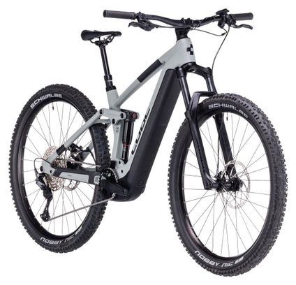 Cube Stereo Hybrid 140 HPC Pro 750 Electric Full Suspension MTB Shimano Deore 11S 750 Wh 27.5'' Swamp Grey Green 2023