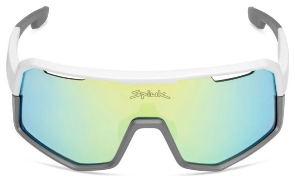 Occhiali da sole Spiuk Profit V3 Unisex Bianco/Grigio - Lenti gialle