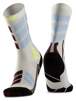 Chaussettes X-Socks X-Country Perform Crew Femme Sable/Bleu