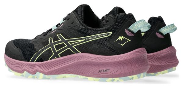 Asics Trabuco Terra 2 Scarpe da trail da donna Nero/Rosa